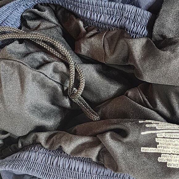 Unicor Navy Trunks Fully Lined 8" Nylon Poly Physical Fitness Uniform Size M - Picture 16 of 16